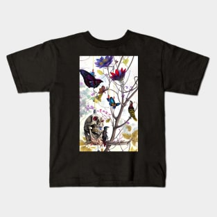 Things in Trees Series 2 Birds and Butterflies in the Tree Kids T-Shirt